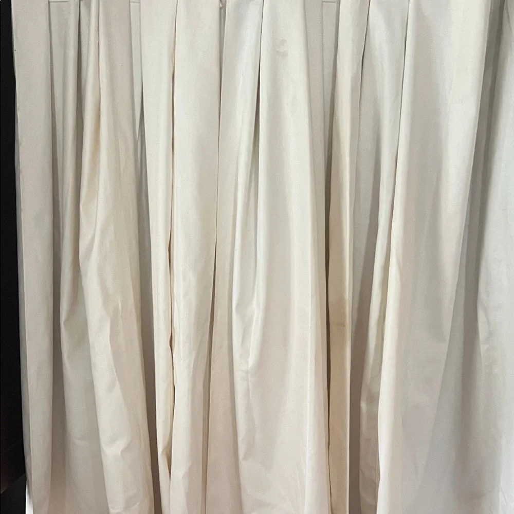 Pair Tab Top Curtain Drapery Panels